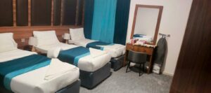 Spacious 3 bedroom suite with comfortable